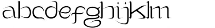 Lagosi Ultra Light Font LOWERCASE