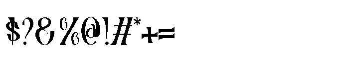 Lagtees Font OTHER CHARS