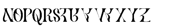 Lagtees Font UPPERCASE