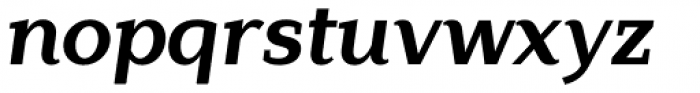 Lagu Serif Bold Italic Font LOWERCASE