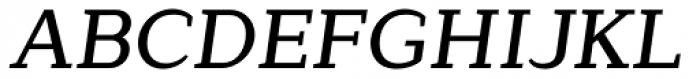 Lagu Serif Medium Italic Font UPPERCASE