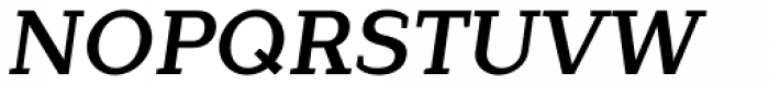 Lagu Serif Semi Bold Italic Font UPPERCASE