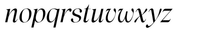 Lah Kagok Italic Font LOWERCASE