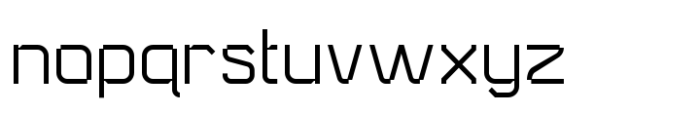 Laika Sky Extra Light Expanded Font LOWERCASE