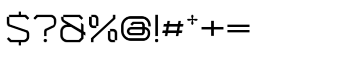 Laika Sky Extra Light Wide Font OTHER CHARS