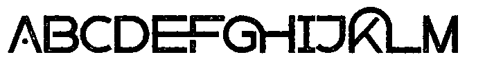 Lakescape Grunge Font UPPERCASE