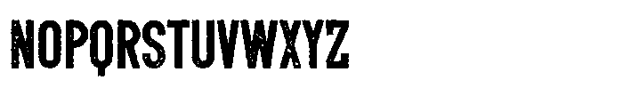 Lakescape Grunge Font LOWERCASE