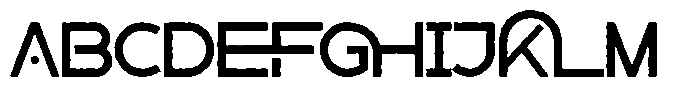 Lakescape Regular Font UPPERCASE