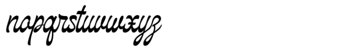 Lakestile Font LOWERCASE