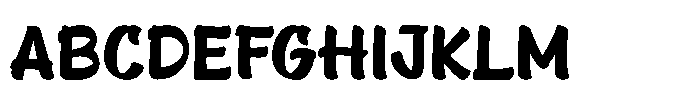 Lakon Rokum Regular Font UPPERCASE