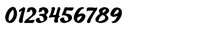 Lakon Rokum Slant Font OTHER CHARS
