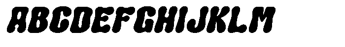 Lakotha Italic Font UPPERCASE