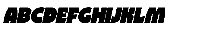 Lakove Oblique Font UPPERCASE