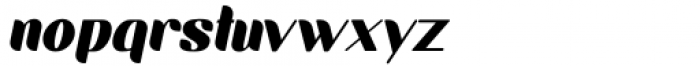 Laksmi Bold Italic Font LOWERCASE