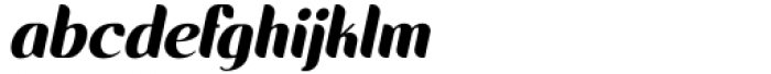 Laksmi Semi Bold Italic Font LOWERCASE