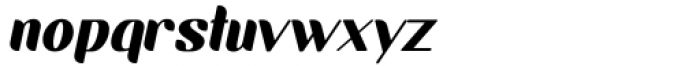 Laksmi Semi Bold Italic Font LOWERCASE