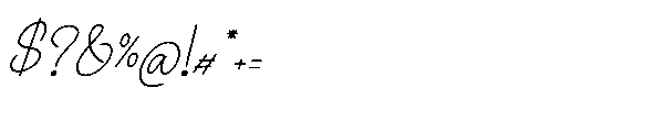Lalatina Patricia Outline Lalatina Patricia Script Italic Font OTHER CHARS
