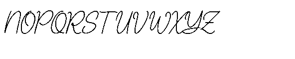 Lalatina Patricia Outline Lalatina Patricia Script Italic Font UPPERCASE