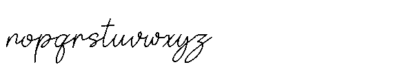 Lalatina Patricia Outline Lalatina Patricia Script Italic Font LOWERCASE
