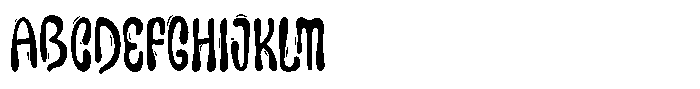 Lambany Font UPPERCASE
