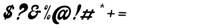 Lamberds Font OTHER CHARS