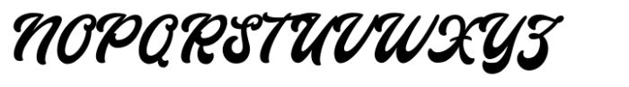 Lamberds Font UPPERCASE