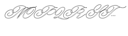 Lamborghini Script Outline,Slant Font UPPERCASE