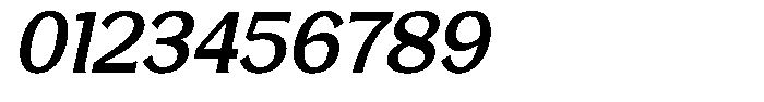 Lamrata Italic Font OTHER CHARS