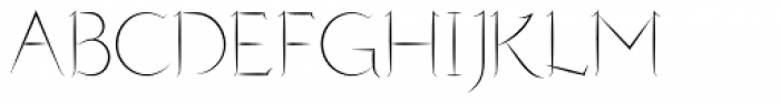 Lancet-Aken Light Font UPPERCASE