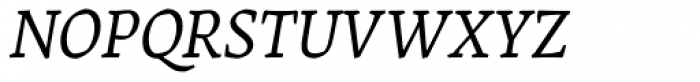 Landa Italic Font UPPERCASE