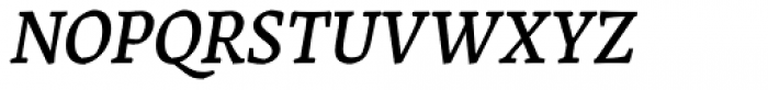 Landa Medium Italic Font UPPERCASE