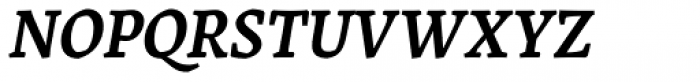 Landa Semi Bold Italic Font UPPERCASE