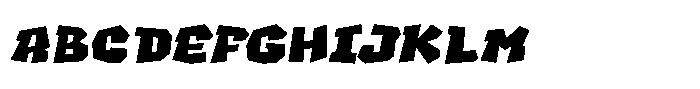 Lander Italic Font UPPERCASE
