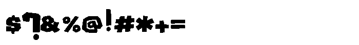Lander Regular Font OTHER CHARS