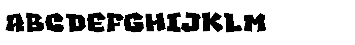 Lander Regular Font UPPERCASE