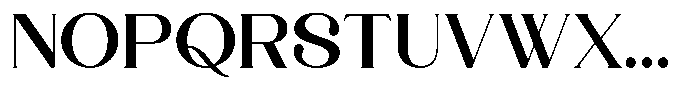 Landmark Models Regular Font UPPERCASE