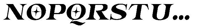 Landmine Oblique Font LOWERCASE