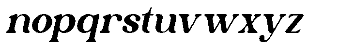 Lane Fiegras Italic Font LOWERCASE