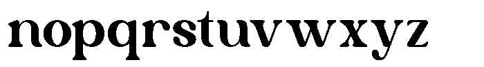 Lane Fiegras Regular Font LOWERCASE
