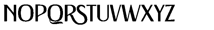 Langkawi Font UPPERCASE