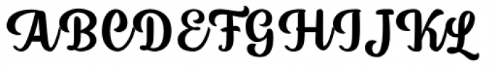 Lanoline Script Regular Font UPPERCASE