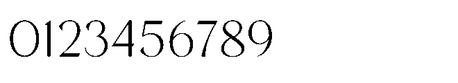 Lanson Light Font OTHER CHARS