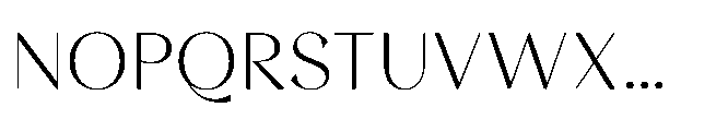 Lanson Light Font UPPERCASE