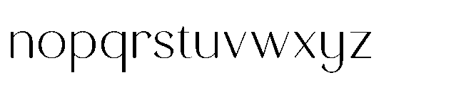Lanson Light Font LOWERCASE