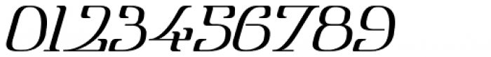 Lanvier Oblique Font OTHER CHARS