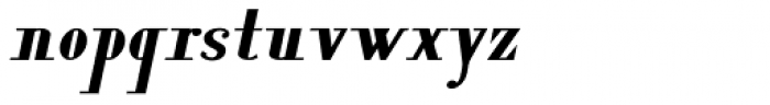 Lanzelott Bold Italic Font LOWERCASE
