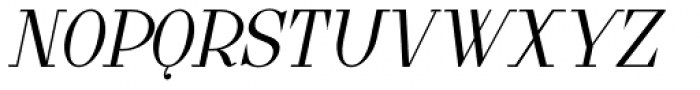Lanzelott Condensed Italic Font UPPERCASE