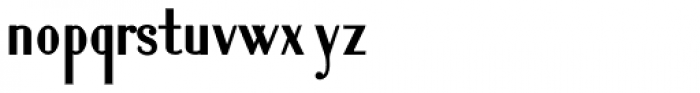 Lanzelott San Serif Bold Font LOWERCASE