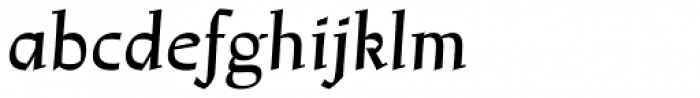 Lapis Pro Bold Italic Font LOWERCASE