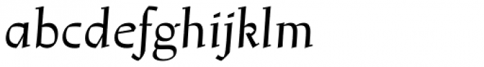 Lapis Pro Medium Italic Font LOWERCASE
